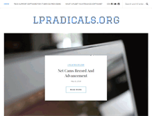 Tablet Screenshot of lpradicals.org